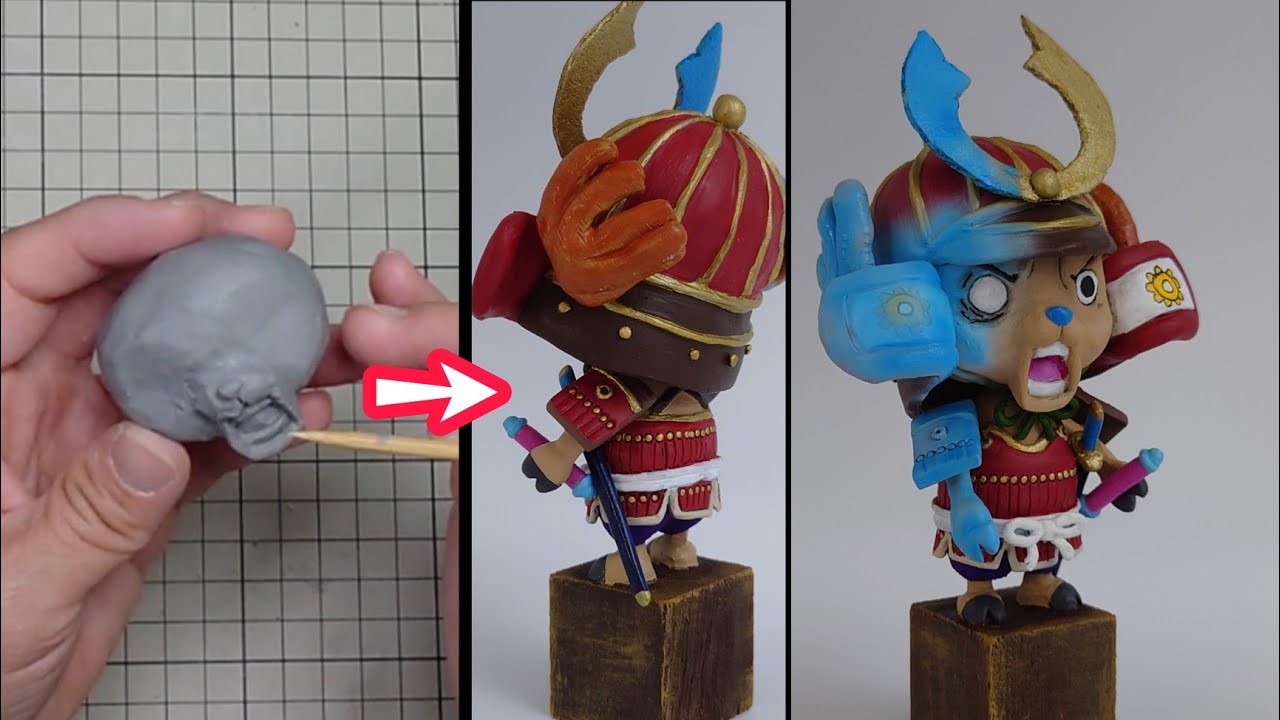 One Piece ワノ国編チョッパーの自作フィギュアが可愛すぎる 人気キャラを高精度で立体化する動画続々 リアルサウンド Yahoo ニュース Toysking News