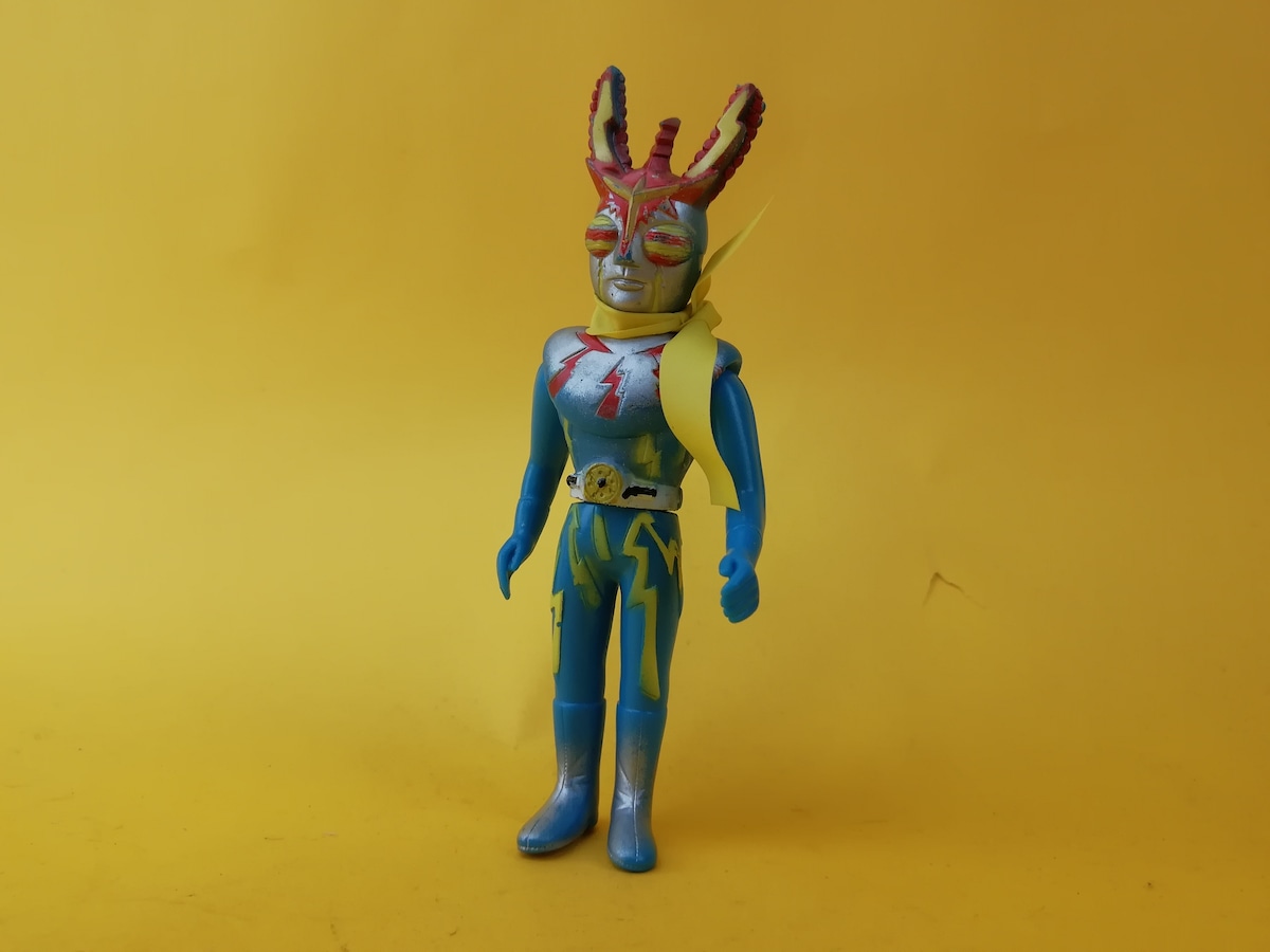 ポピー製 イナズマン ミニ ソフビ フィギュアハルチャン様