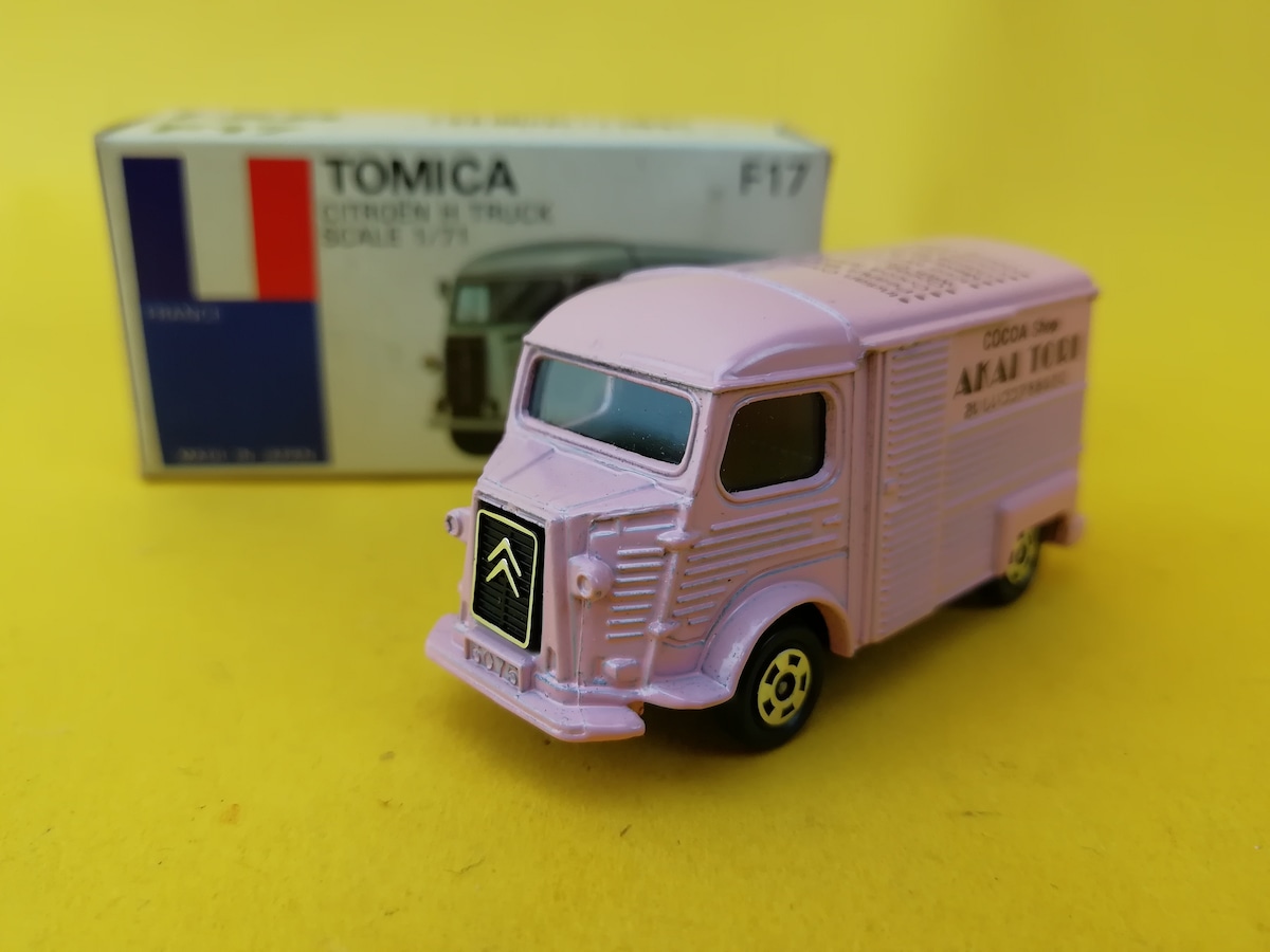 トミカ F17 シトロエンH トラック （AKAI TORI ピンク）