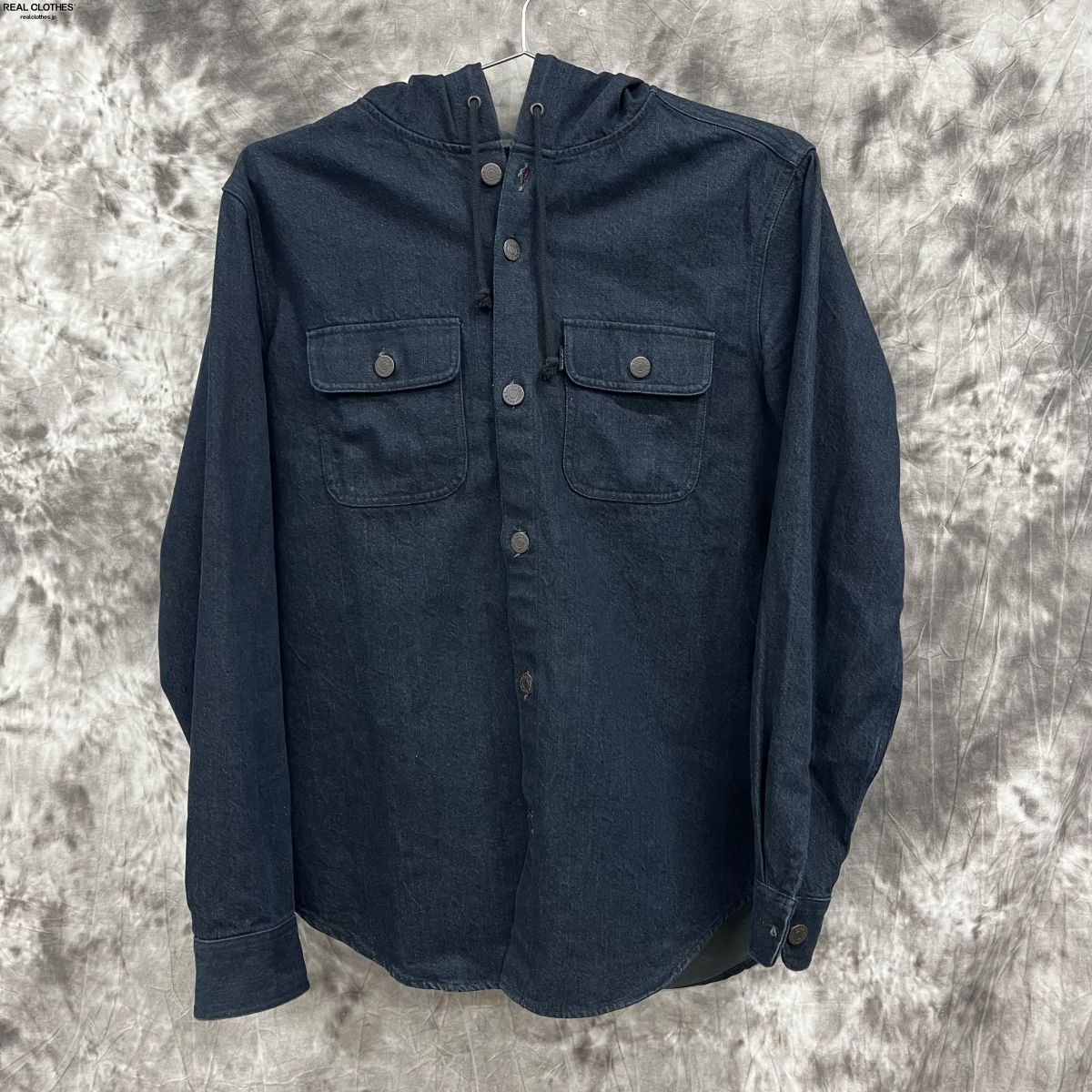 Supreme/シュプリーム【14AW】Denim Hooded Shirt/デニム フーデッド 
