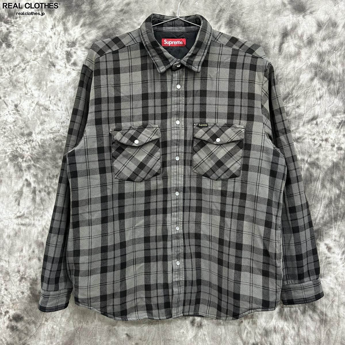 Supreme/シュプリーム【24SS】Quilted Flannel Snap Shirt