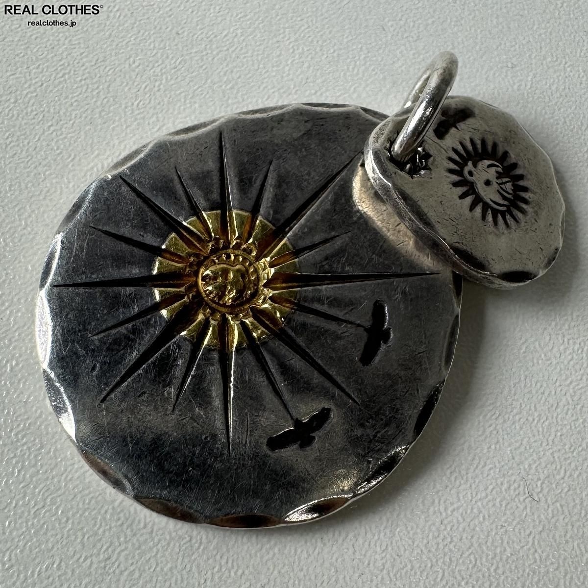 WING ROCK K24 イーグル メタル シルバー925 タタキ ペンダント WING