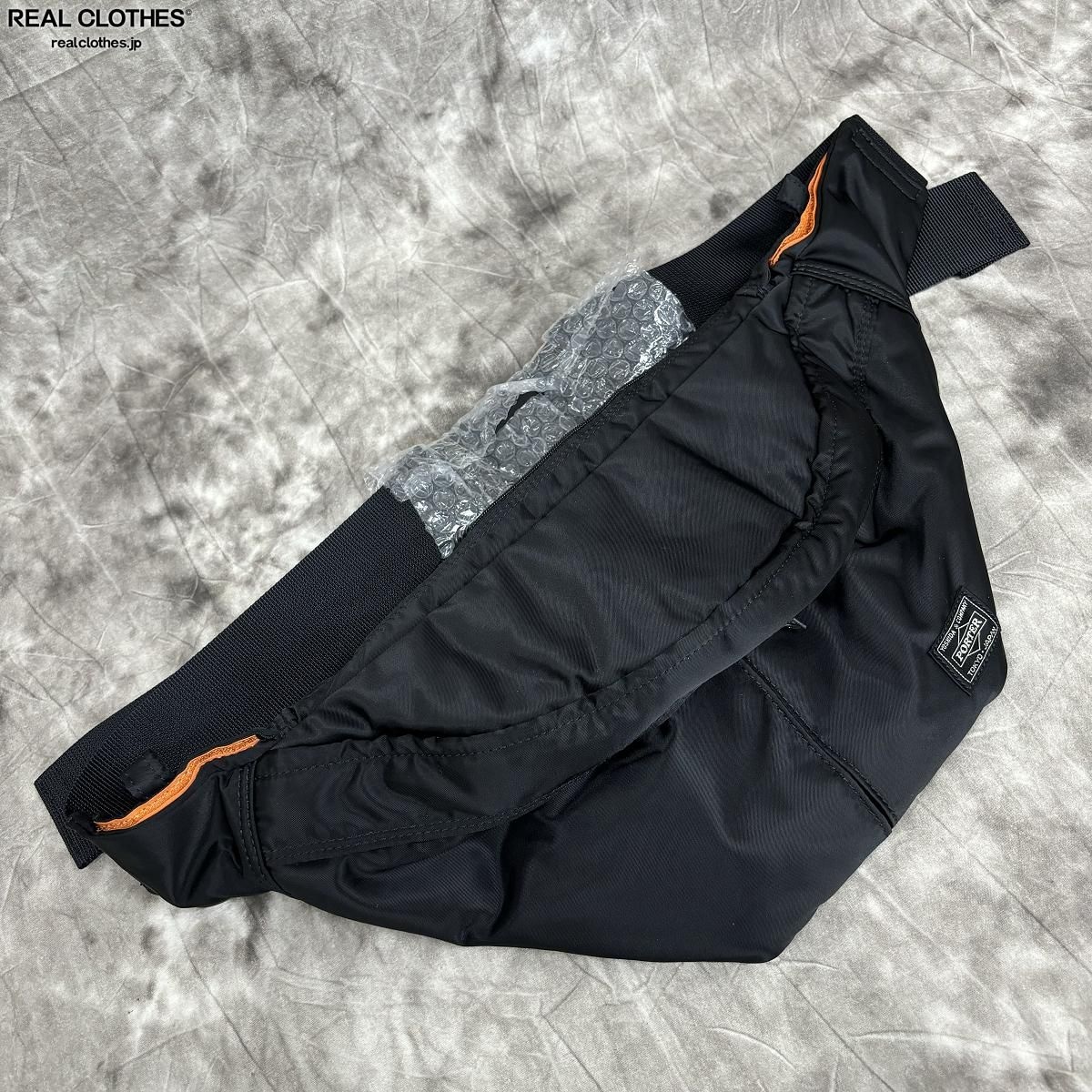 PORTER TANKER WAIST BAG(L) ブラック