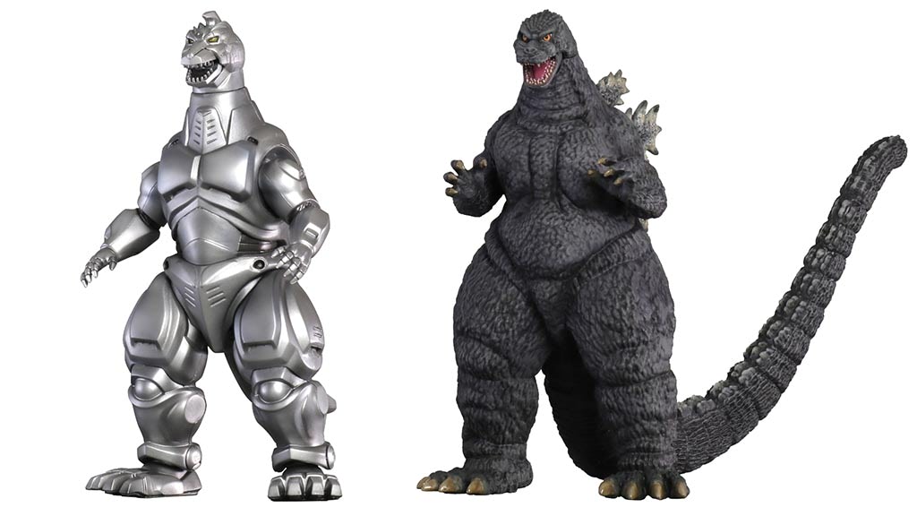Godzilla and Mechagodzilla from 