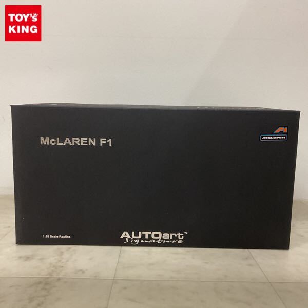 1円〜 オートアート シグネチャー 1/18 マクラーレン F1 SHORT TAIL  