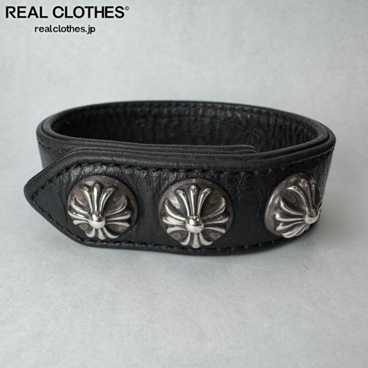 クロムハーツ レザーバングル レア クロムハーツ CHROME HEARTS